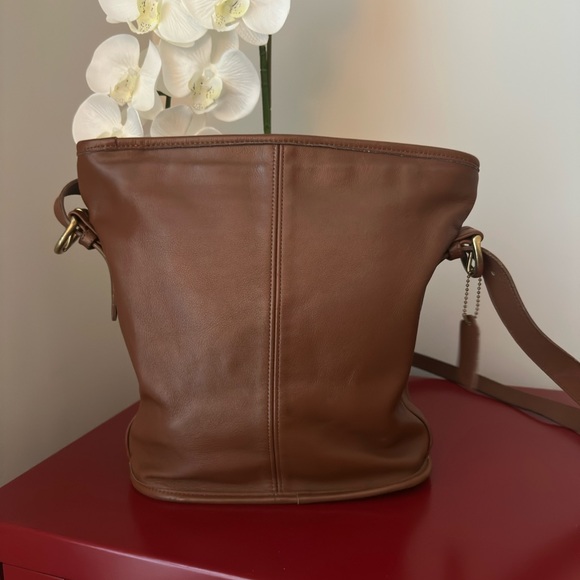 Vintage Coach Bleeker (Bleecker) Bucket Bag - 4153 Tan - Picture 2 of 9